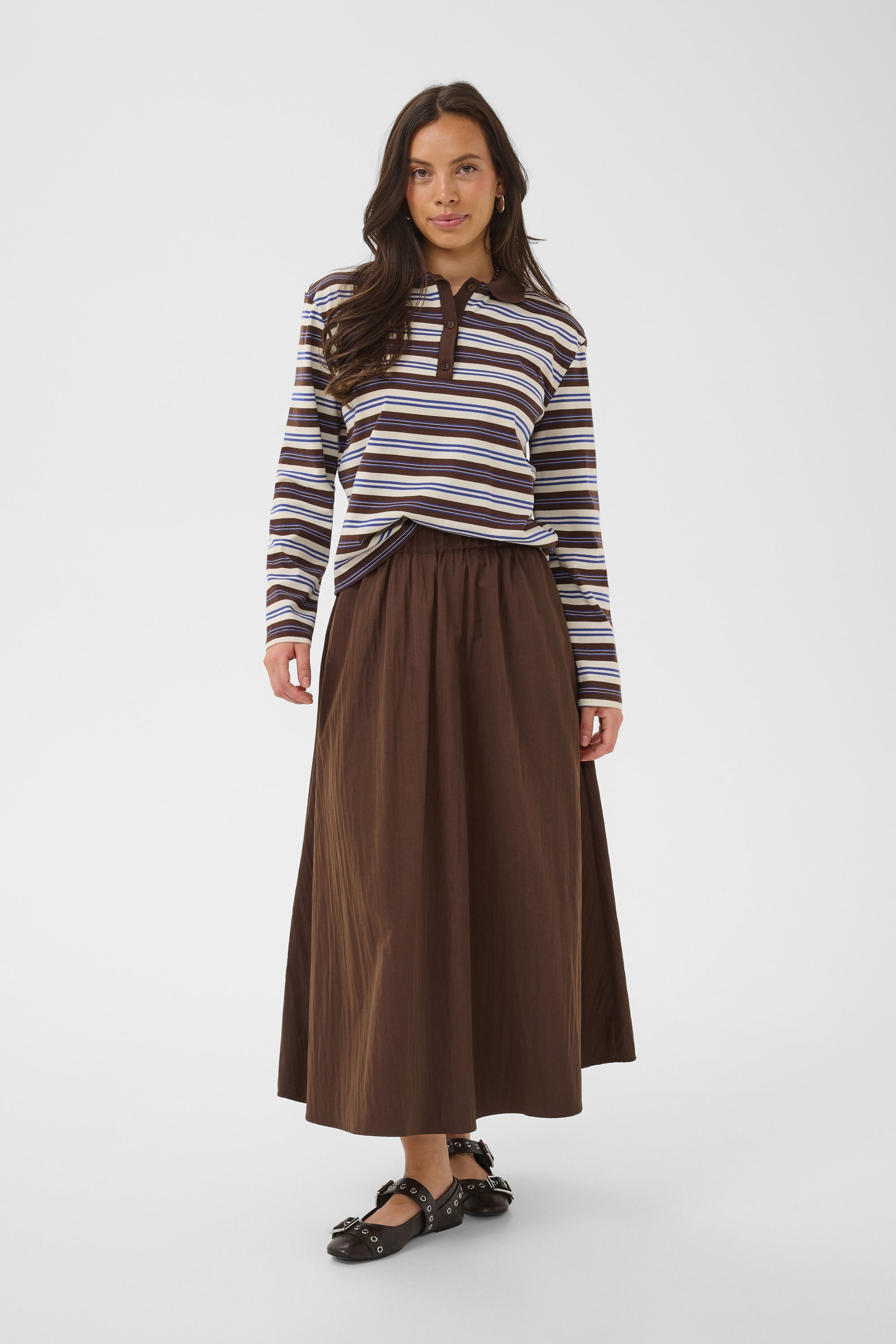 Saint Tropez Blusentop »Damen Poloshirt TatySZ«