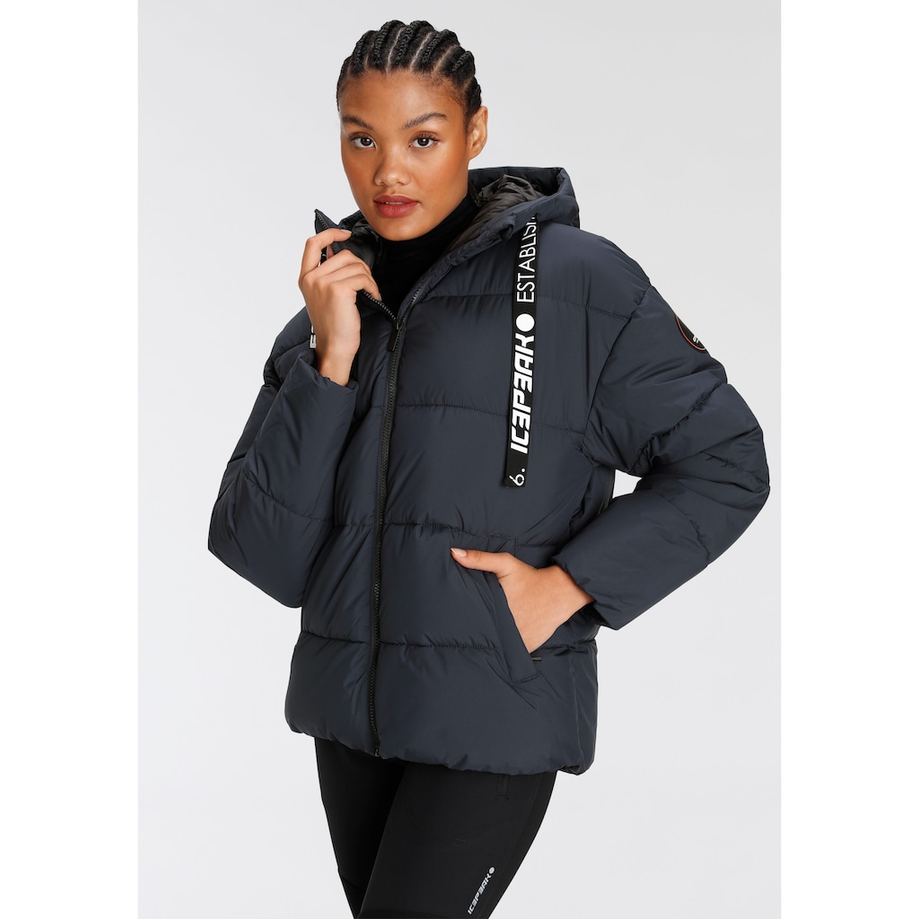 Icepeak Steppjacke »VACHA«, mit Kapuze