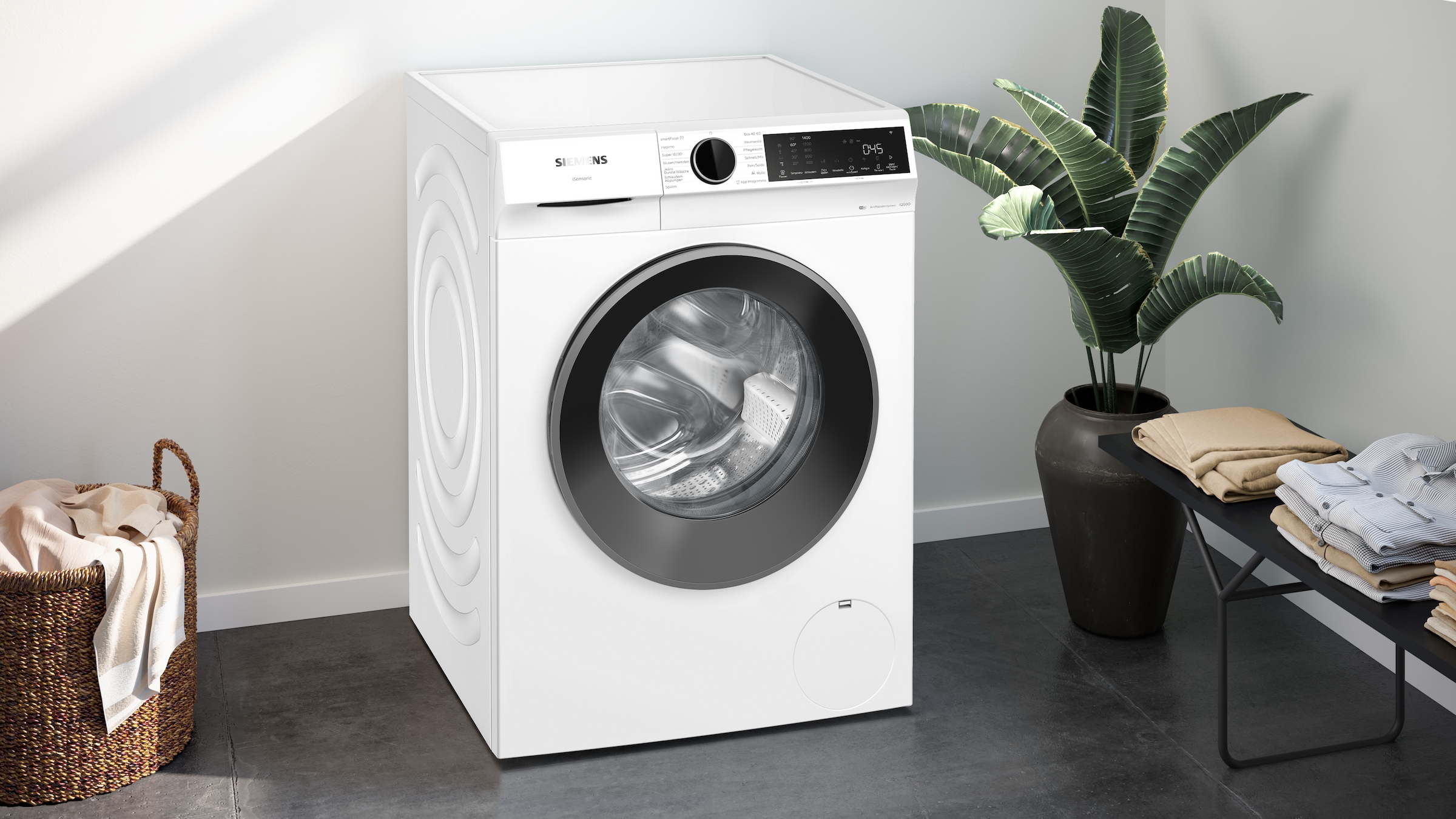 SIEMENS Waschmaschine iQ500 »WG54J20K1« 10 kg 1400 U/min