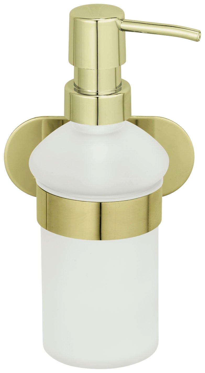 Wenko Seifenspender 'Orea' Edelstahl goldfarben 200 ml