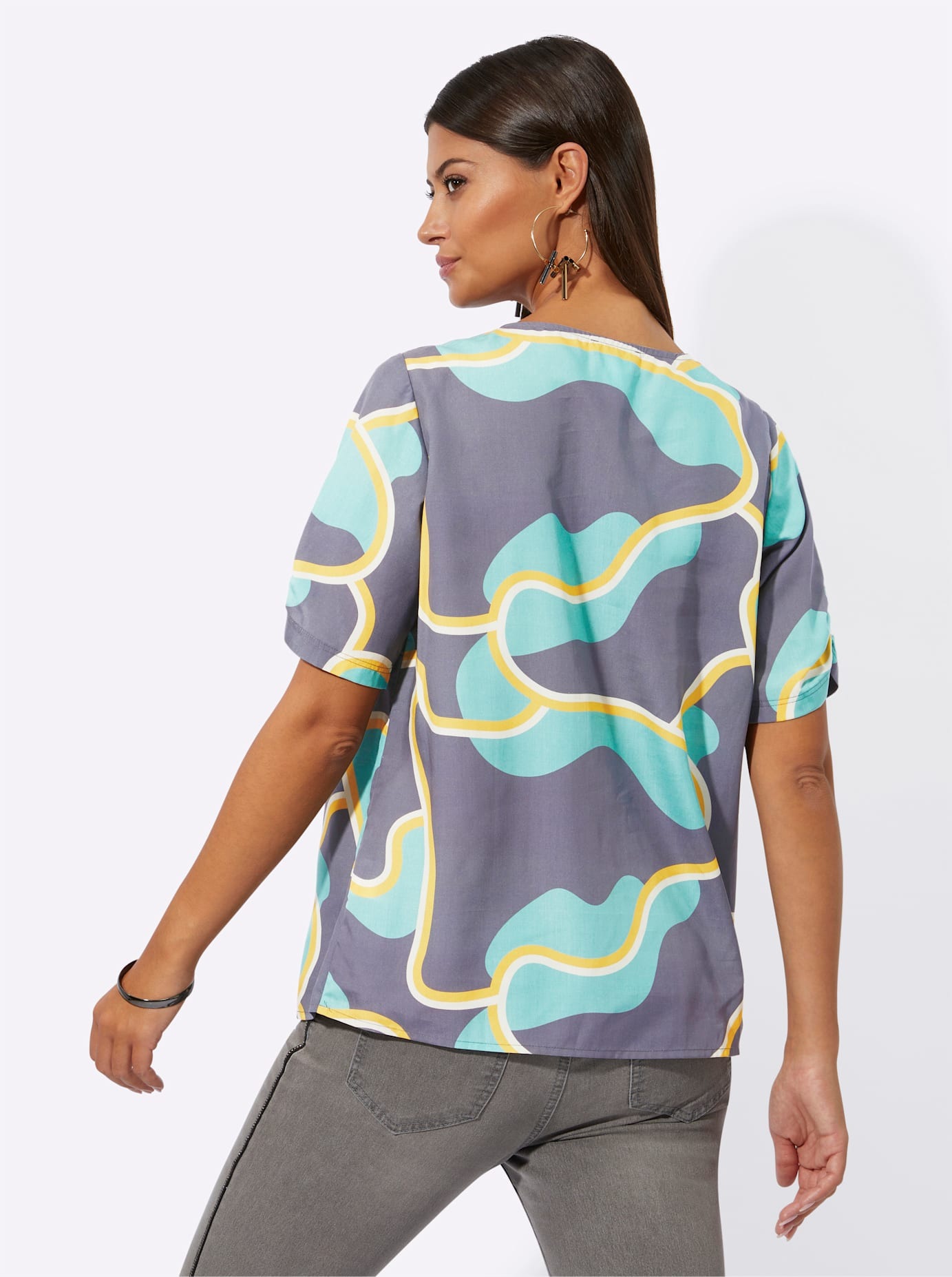 creation L Druckbluse