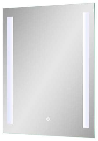 Badspiegel, mit Touch LED-Beleuchtung, eckig, in versch. Größen erhältlich