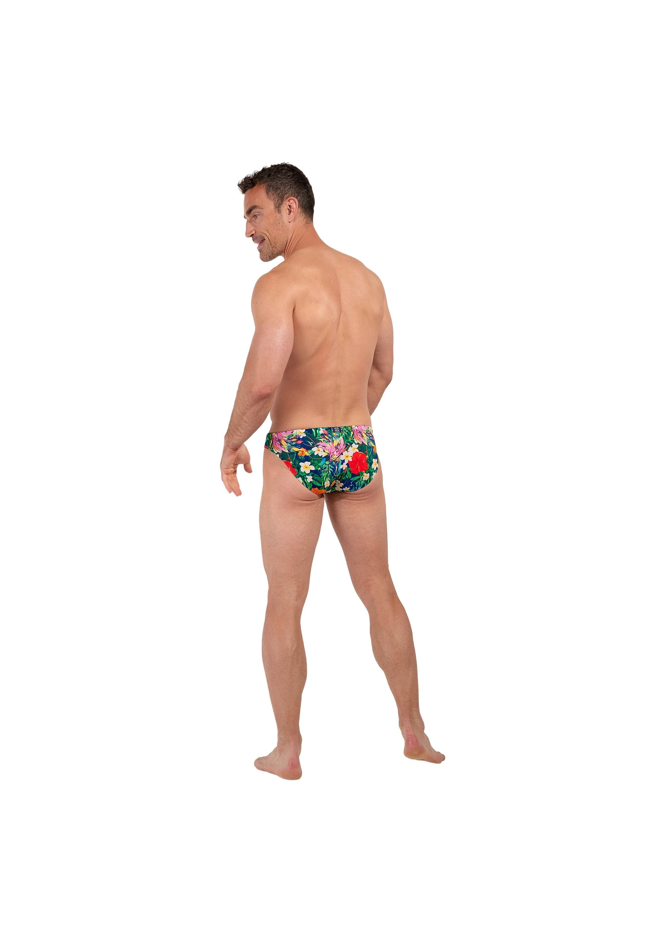 Hom Badeslip »Badeslip Swim Micro Briefs Peacock 1er Pack« 1 Stk.