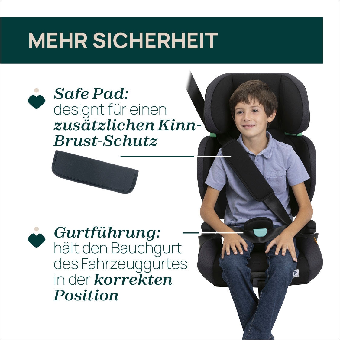 Chicco Autokindersitz »QUIZY I-SIZE 
gemäß ECE R129/03«