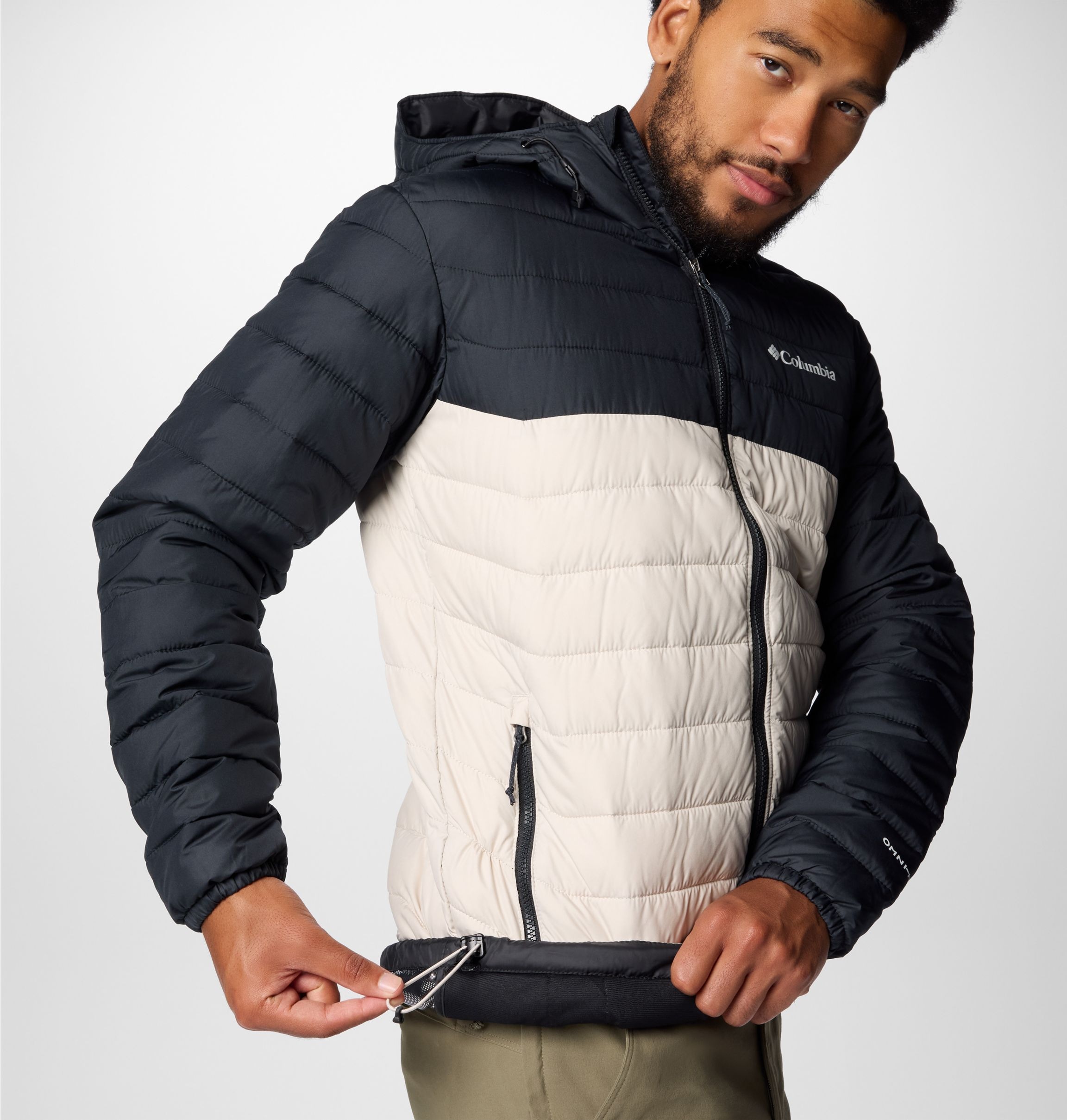 Columbia Steppjacke »POWDER LITE II HOODED JACKET«, (1 St.)