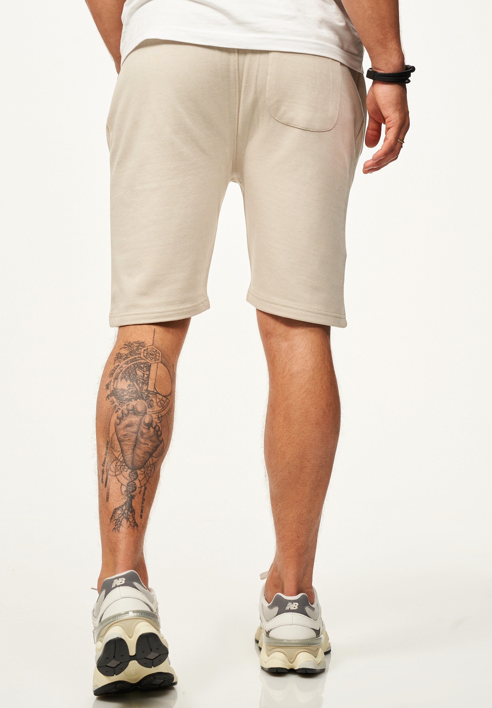 SOULSTAR Sweatshorts »SOULSTAR Sweatshorts mit Gummibund Slim-Fit für Herren«  Kurze Hose Sporthose Sommershorts mit elastischem Bund