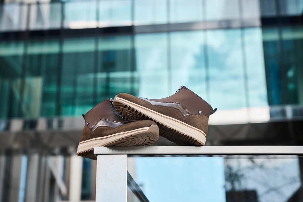 Rieker Sneakerboots  Stiefelette, High-Top Sneaker mit Reißverschluss vorne
