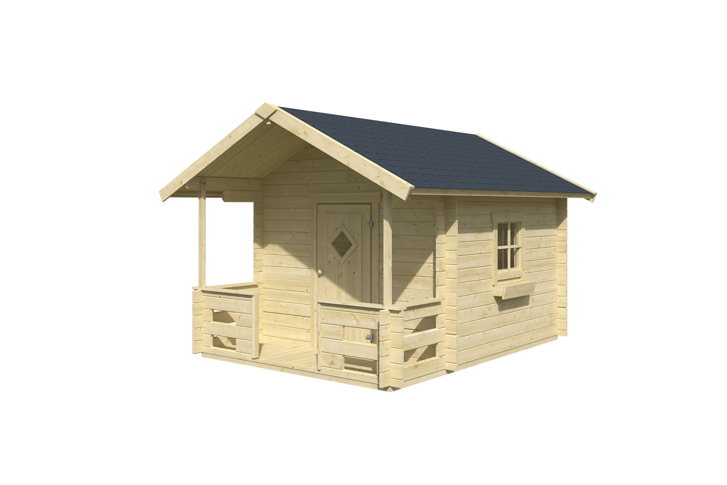 Nordic Holz Spielhaus »LIDO« BxTxH: 270x330x211 cm