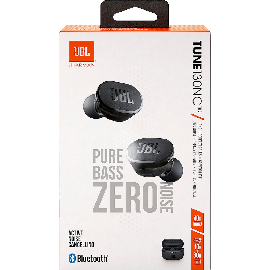 JBL In-Ear-Kopfhörer »Tune 130NC TWS«, Bluetooth, Active Noise Cancelling (ANC)-True Wireless