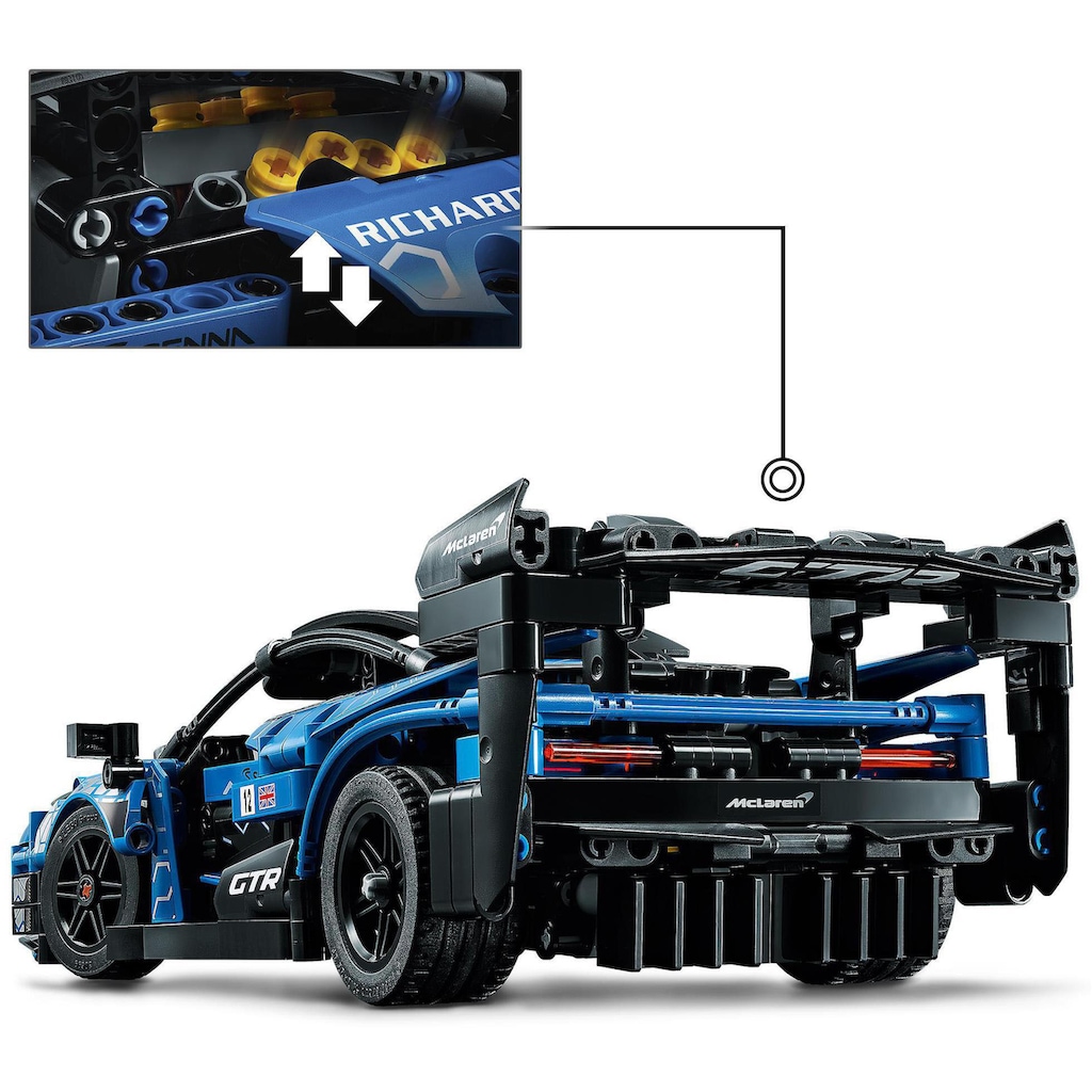 LEGO® Konstruktionsspielsteine »McLaren Senna GTR™ (42123), LEGO® Technic«, (830 St.)