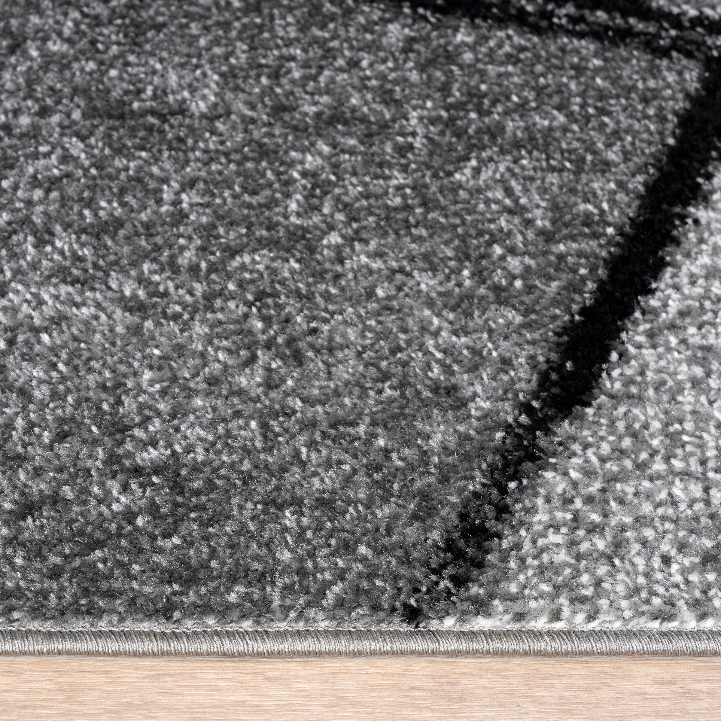 Paco Home Teppich »Mondial 113« rechteckig 13 mm Höhe Kurzflor, modernes abstraktes Design