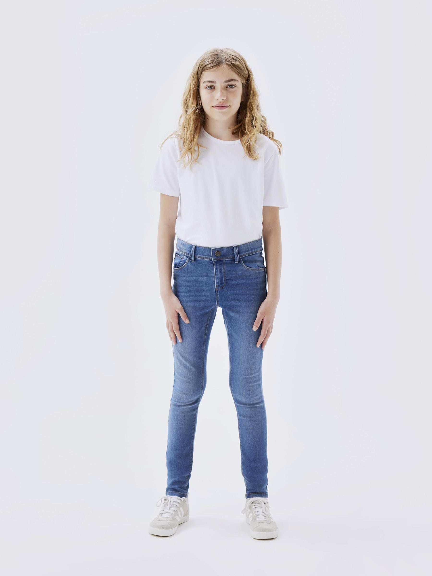 Name It Skinny-fit-Jeans »NKFPOLLY SKINNY JEANS« aus bequemem Stretchdenim