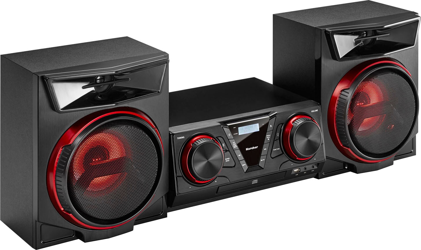 Verkauf 2024 Karcher Stereoanlage 3 (Bluetooth RDS mit XXL »MC Jahre 100 W) Digitalradio mit RDS-UKW | Garantie (DAB+)-FM-Tuner ➥ 5400D«, UNIVERSAL