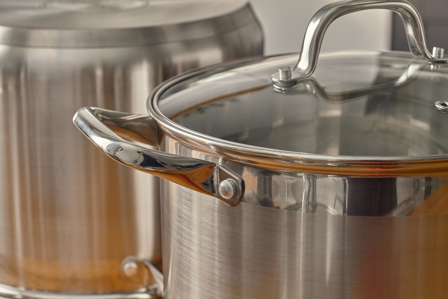 RESTO Kitchenware Kochtopf »Libra, Universaltopf energiesparend und spülmaschinenfest« 2 Stk. tlg. Edelstahl 18/10