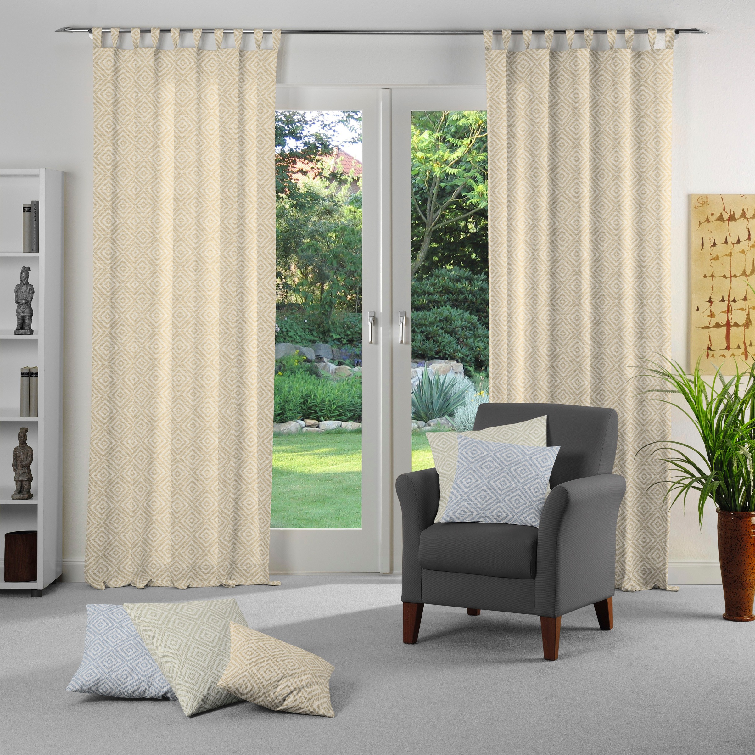 Wirth Vorhang »Telfort« Schlaufen 1 Stk. tlg.