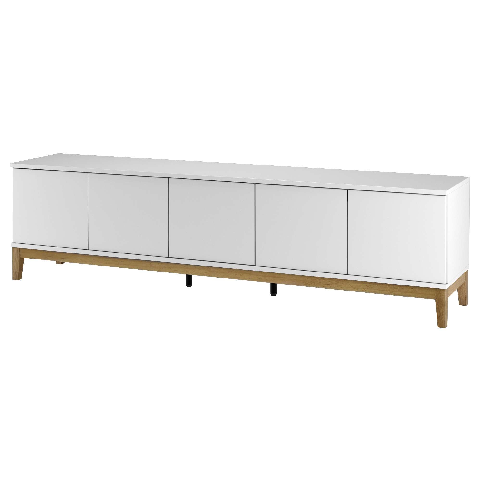OTTO home Lowboard »Maryd« TV-Kommode mit Kabeldurchführung, Push-to-Open Funktion, Breite 200 cm