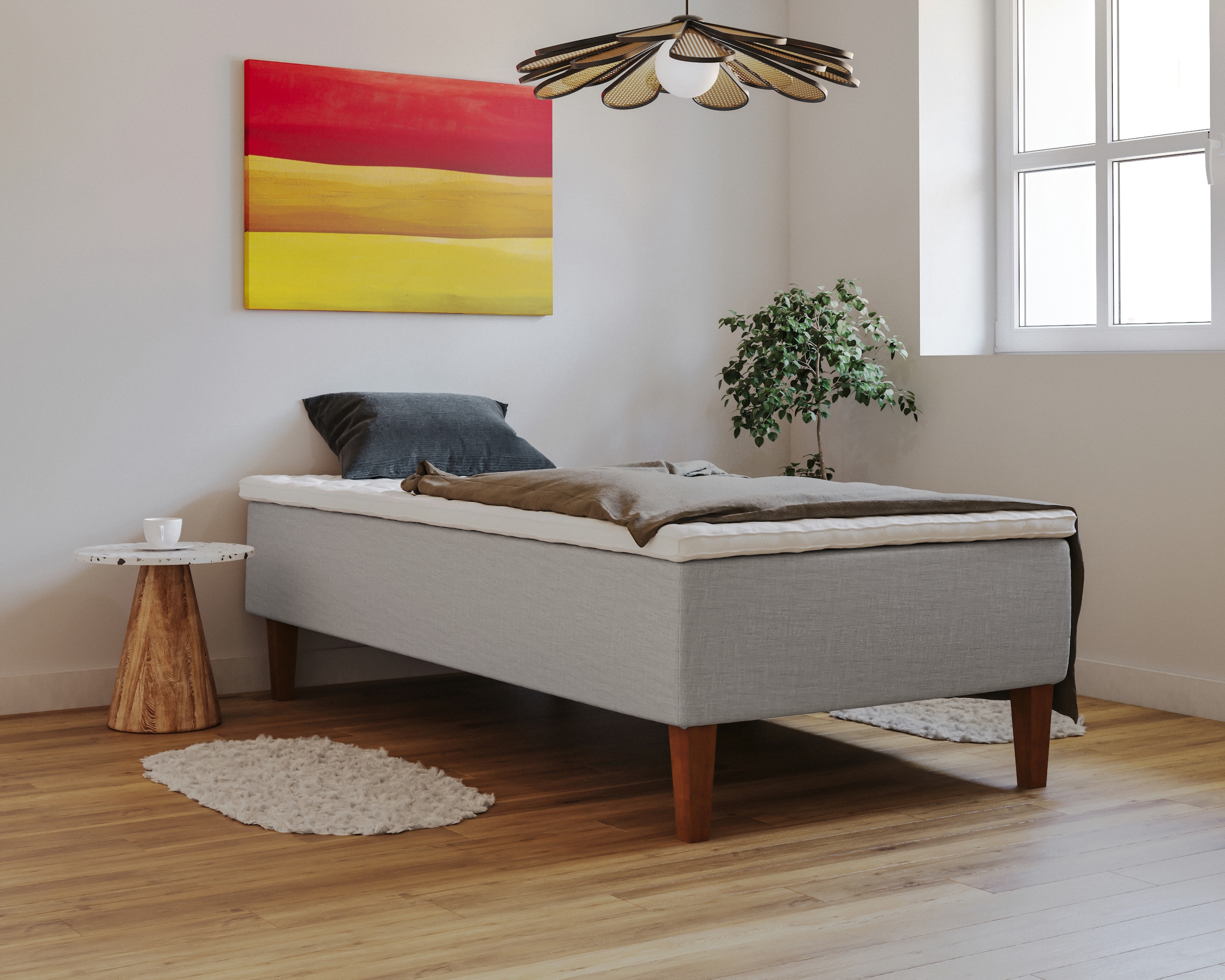 Home affaire Boxspringbett »Osterberg«, mit Taschen-Federkernunterbox