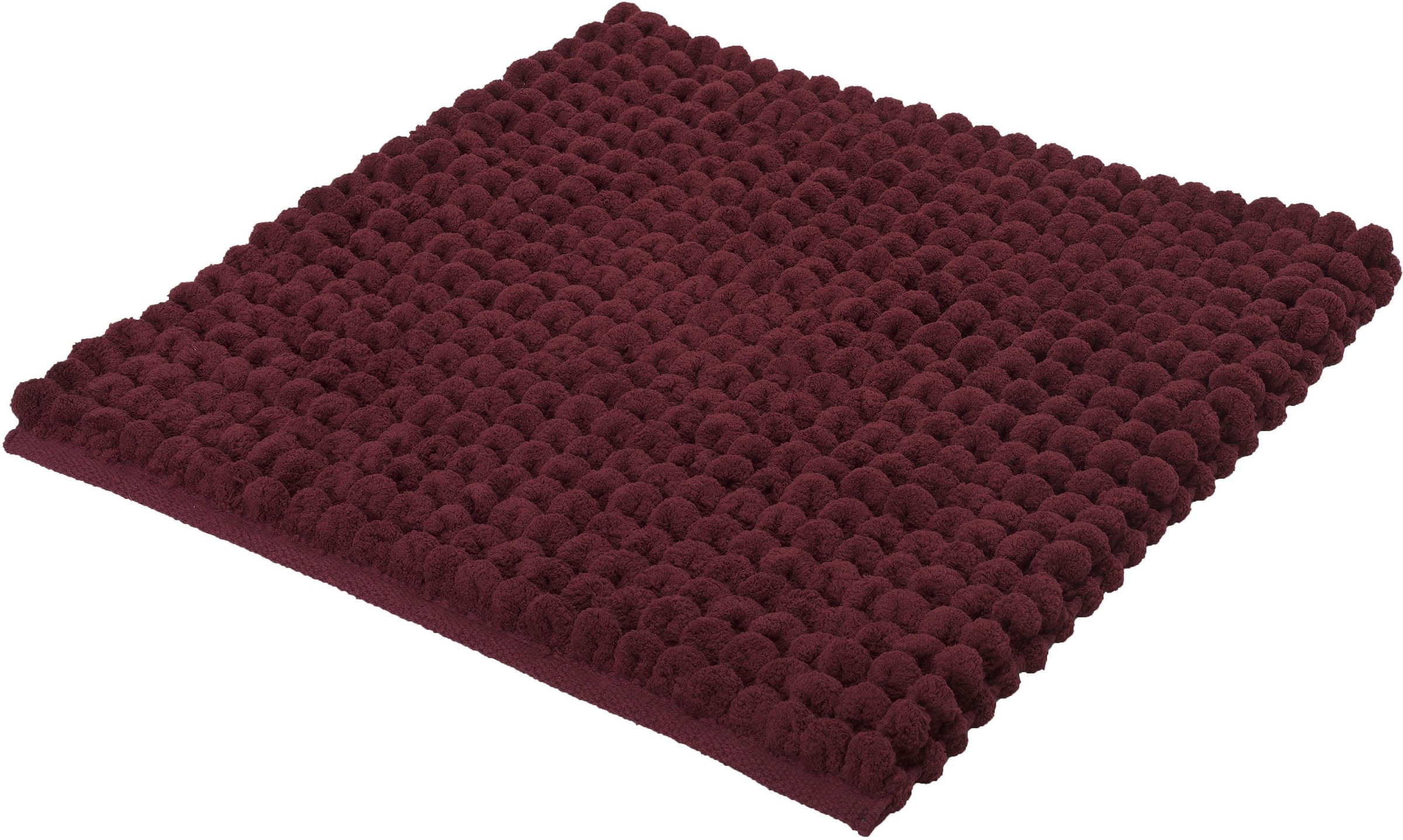 Kleine Wolke Badematte »Celine«, rutschhemmend beschichtet, fußbodenheizungsgeeignet, Badteppich, Uni Farben, waschbar