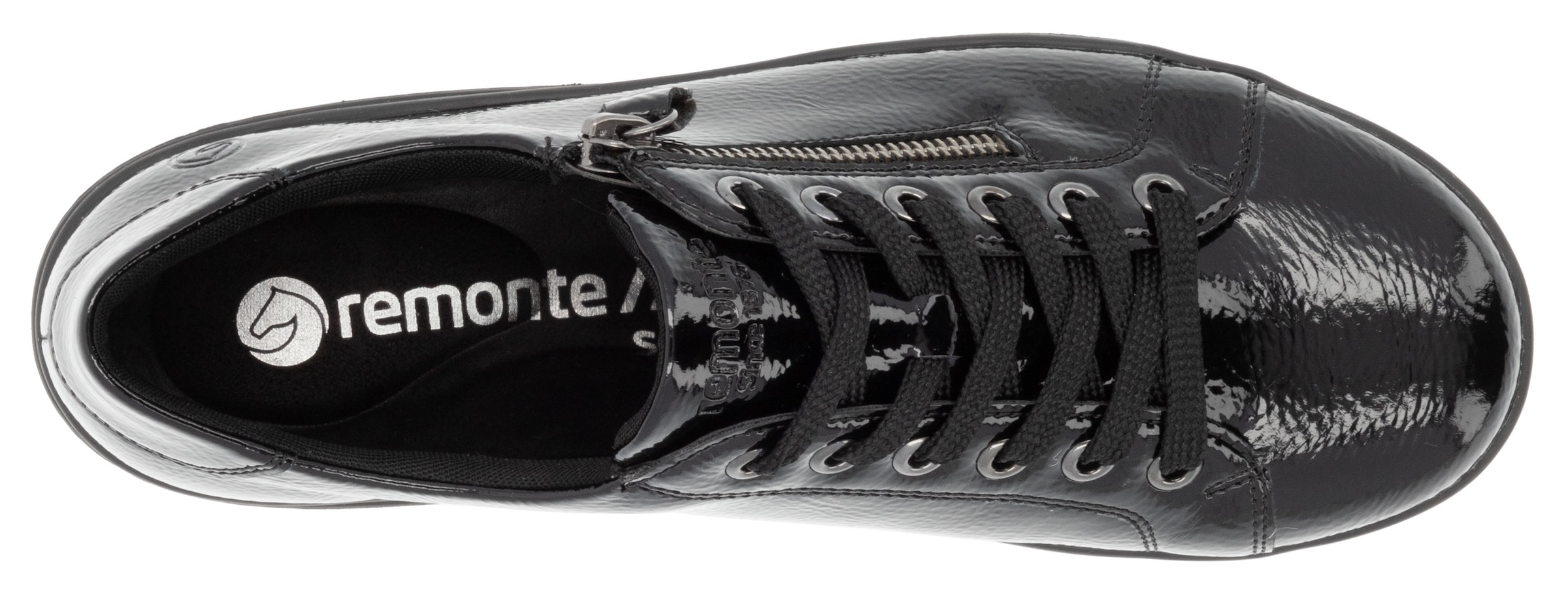 Remonte Keilsneaker, Freizeitschuh, Halbschuh, Komfortschuh mit herausnehmbarer Einlage