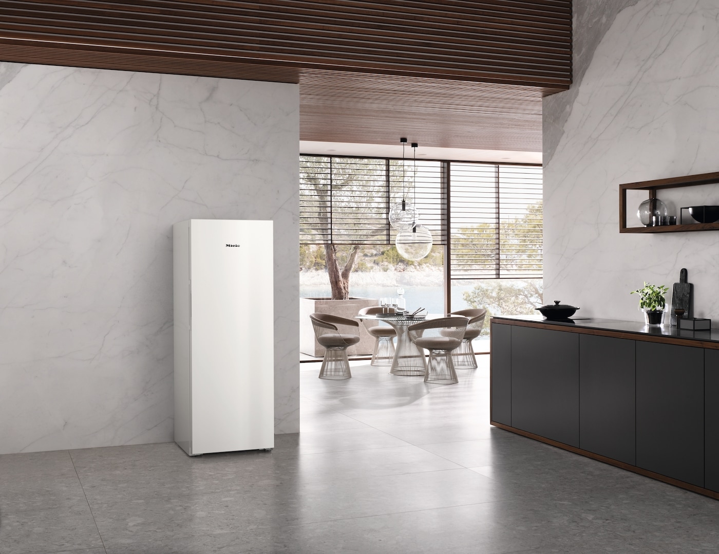Miele Gefrierschrank »FN 4844 C Weiß«, 165,5 cm hoch, 60 cm breit
