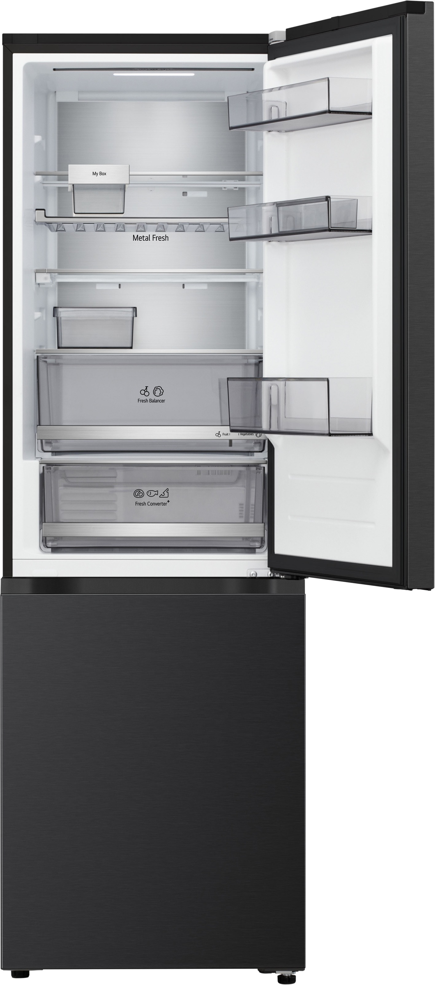 LG Kühl-/Gefrierkombination Serie 7 »GBBS716AEV« 186 cm hoch 59,7 cm breit Vollintegrierbarer Kühlschrank dank frontaler Luftzufuhr und Abluft