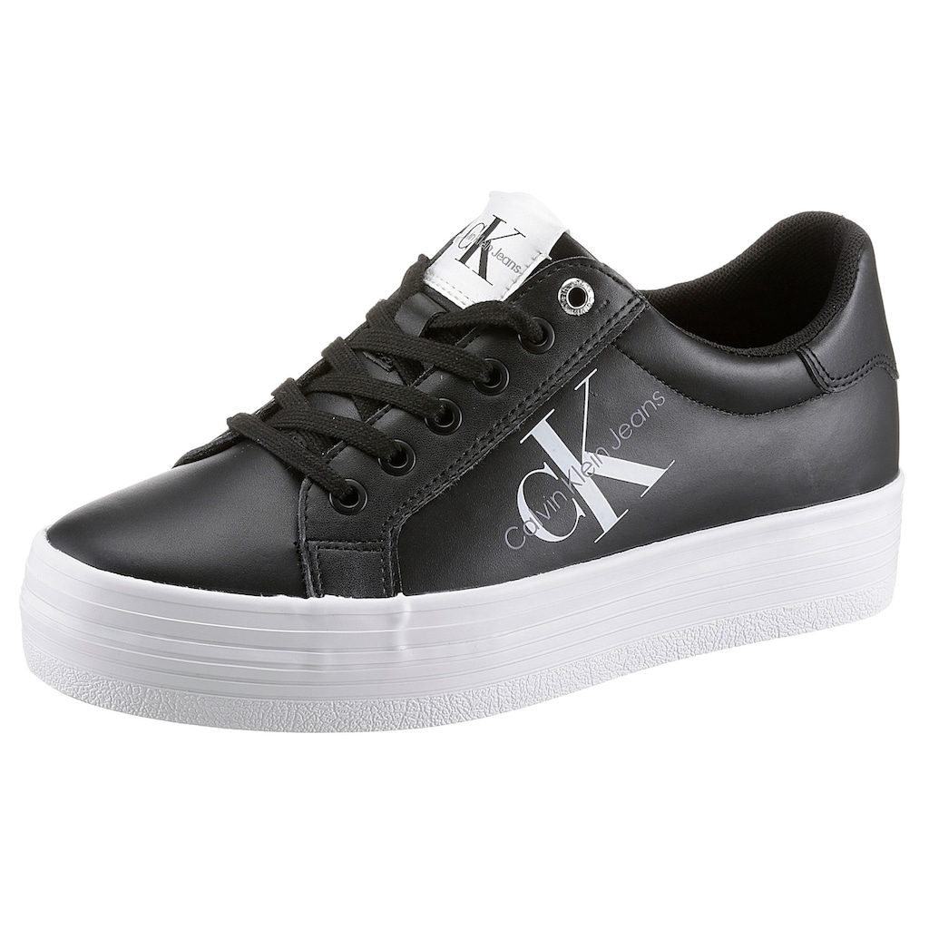 Calvin Klein Jeans Plateausneaker »VULC FLATFORM LACEUP LOW LTH«