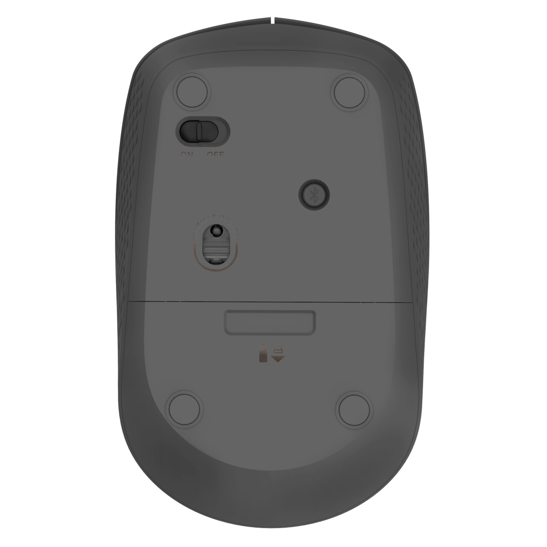 2.4 kabellose Rapoo UNIVERSAL »M100 Funk bestellen Maus, Bluetooth, 1300 Maus Silent ergonomische | GHz, online DPI«,