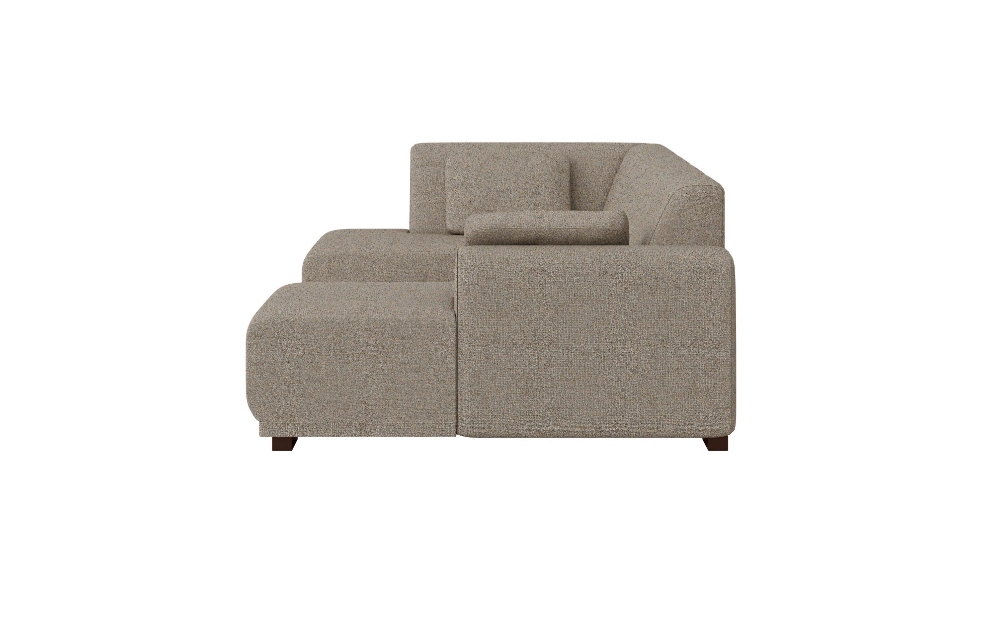 Home affaire Wohnlandschaft »BORNHOLM U-Form mit Recamiere rechts/links, B/T/H: 300/162/85 cm«, U-Form mit Wellenunterfederung, Recamiere rechts oder links bestellbar