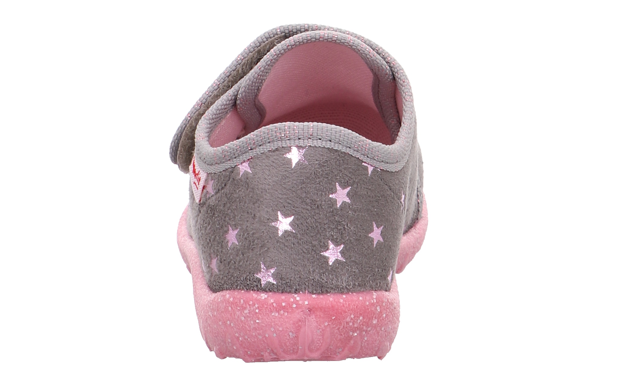 Superfit Hausschuh »SPOTTY WMS: Mittel«, Klettschuh, Kindergarten Schuh mit Motiv, Größenschablone zum Download