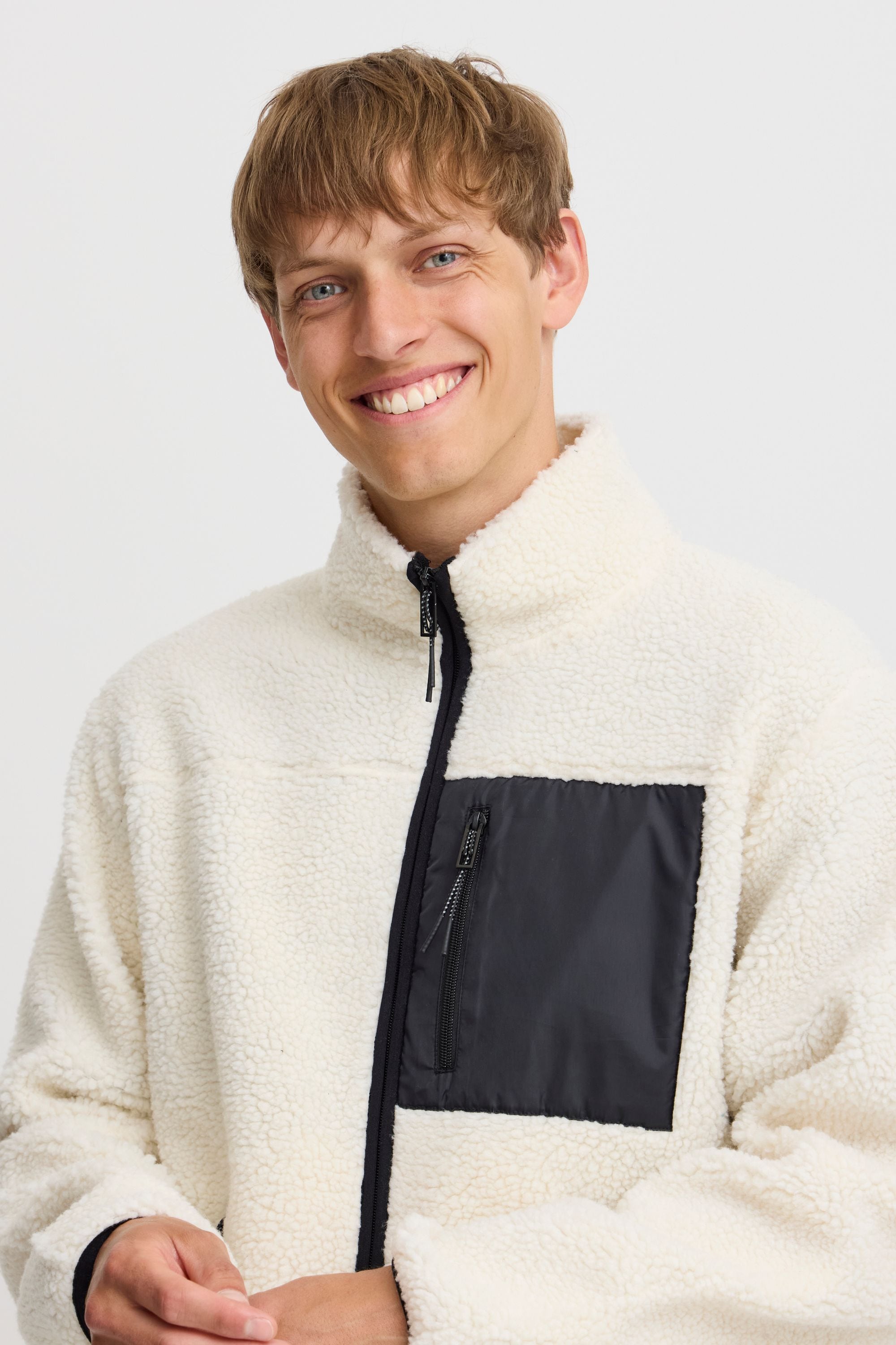 TheJoggConcept Fellimitatjacke »Fellimitatjacke JCMMBERRI JACKET 4«
