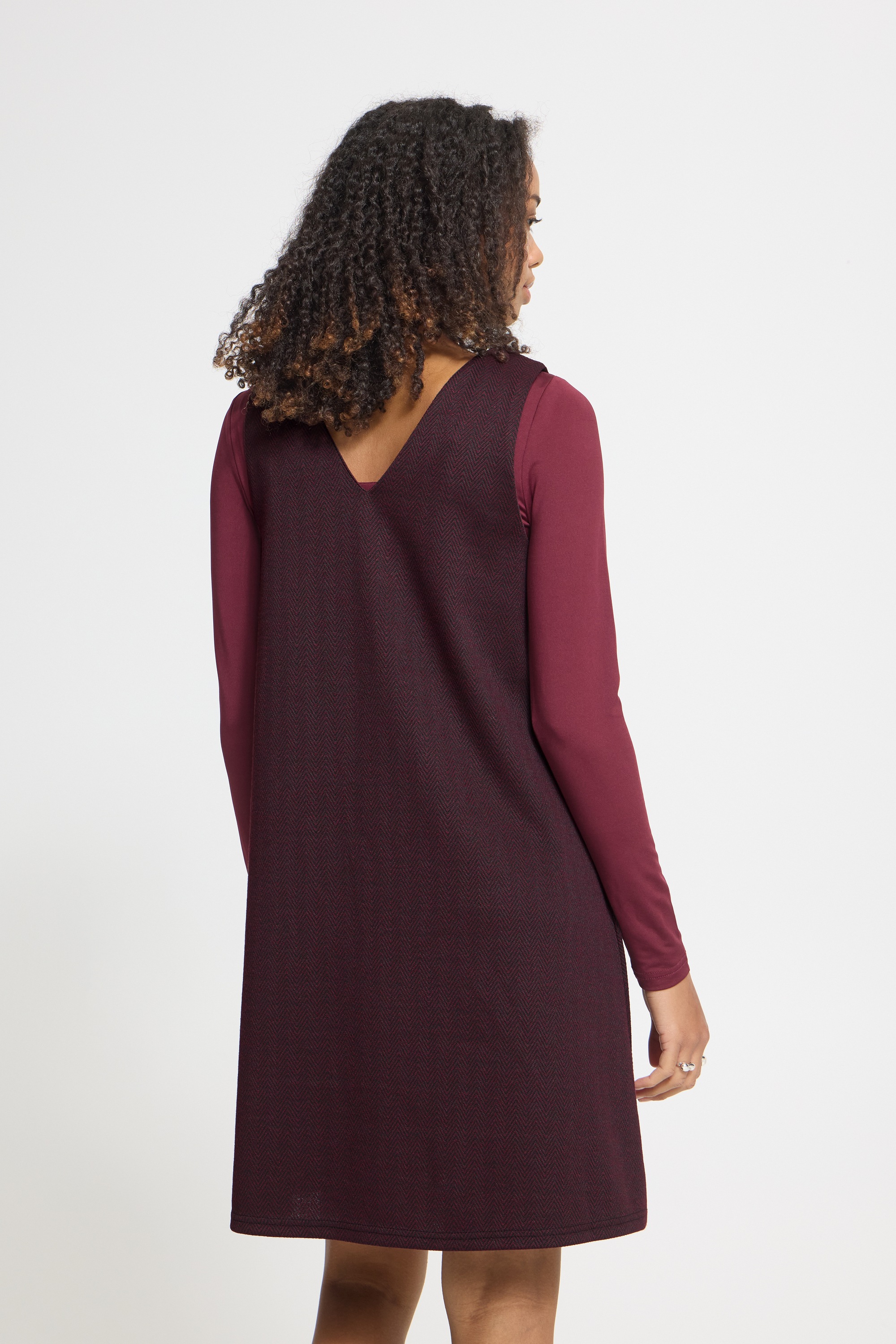 Ichi Midikleid »Damen Freizeitkleid IHKATE«