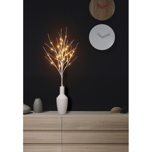 BONETTI LED Baum »Weihnachtsdeko«, 96 flammig-flammig, 3 Beleuchtete Deko-Sträucher  in Birkenoptik, Höhe je 80 cm online kaufen | mit 3 Jahren XXL Garantie