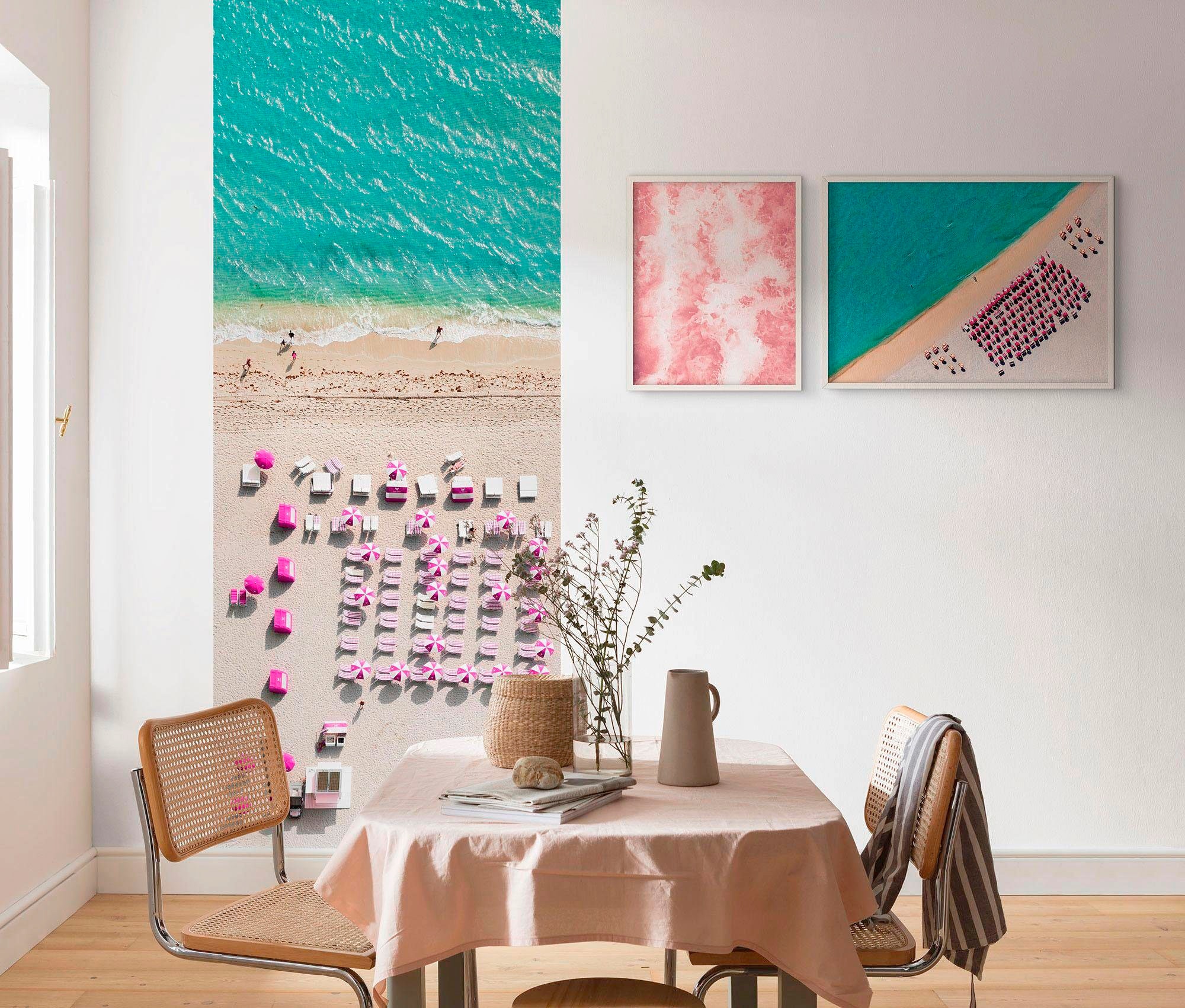 Komar Poster »Pink Bubbles«, Abstrakt, Wohnzimmer XXL kaufen Garantie mit St.), Schlafzimmer, online Jahren (1 Kinderzimmer, 3 