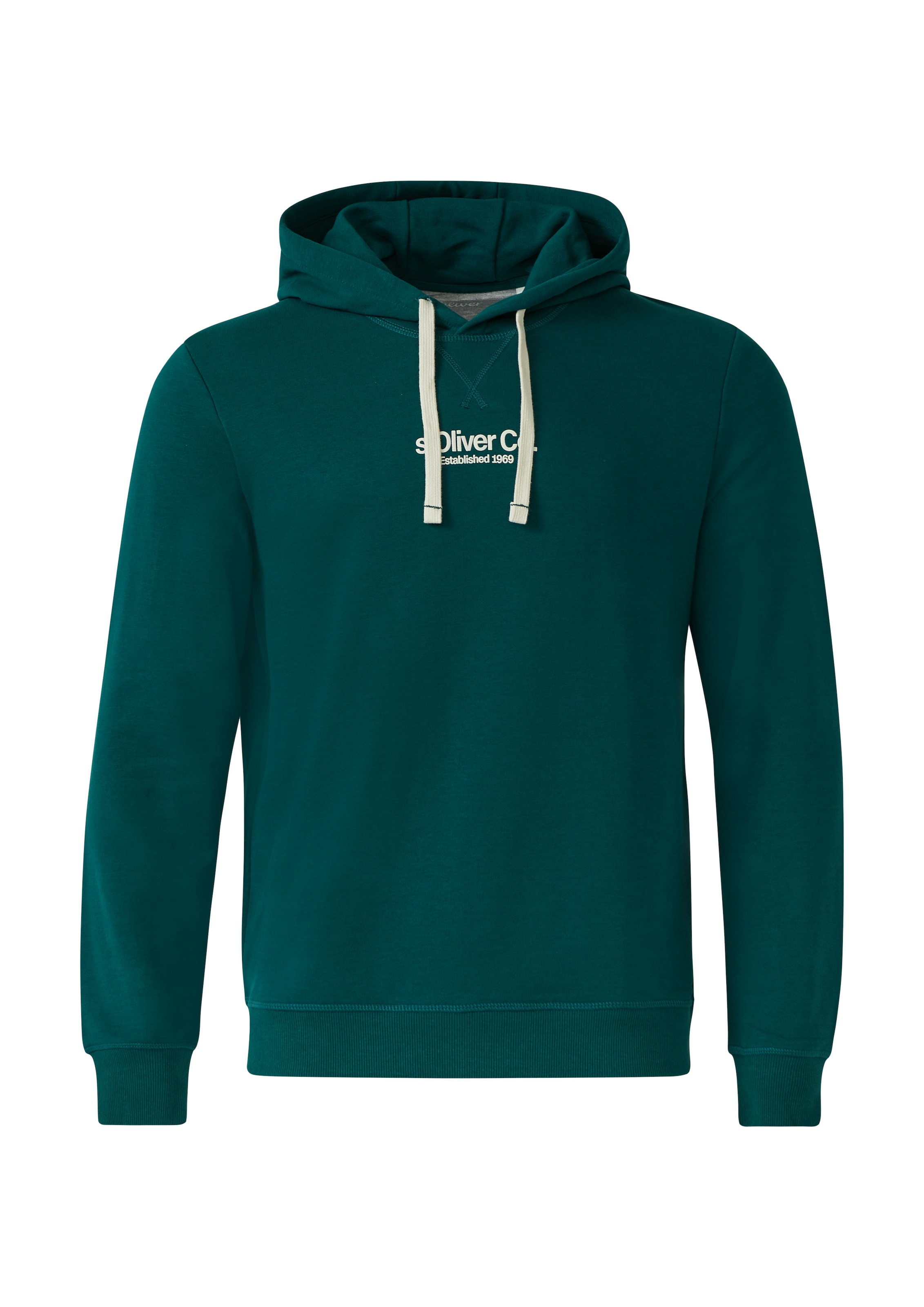 s.Oliver Hoodie , mit Logo Schriftzug
