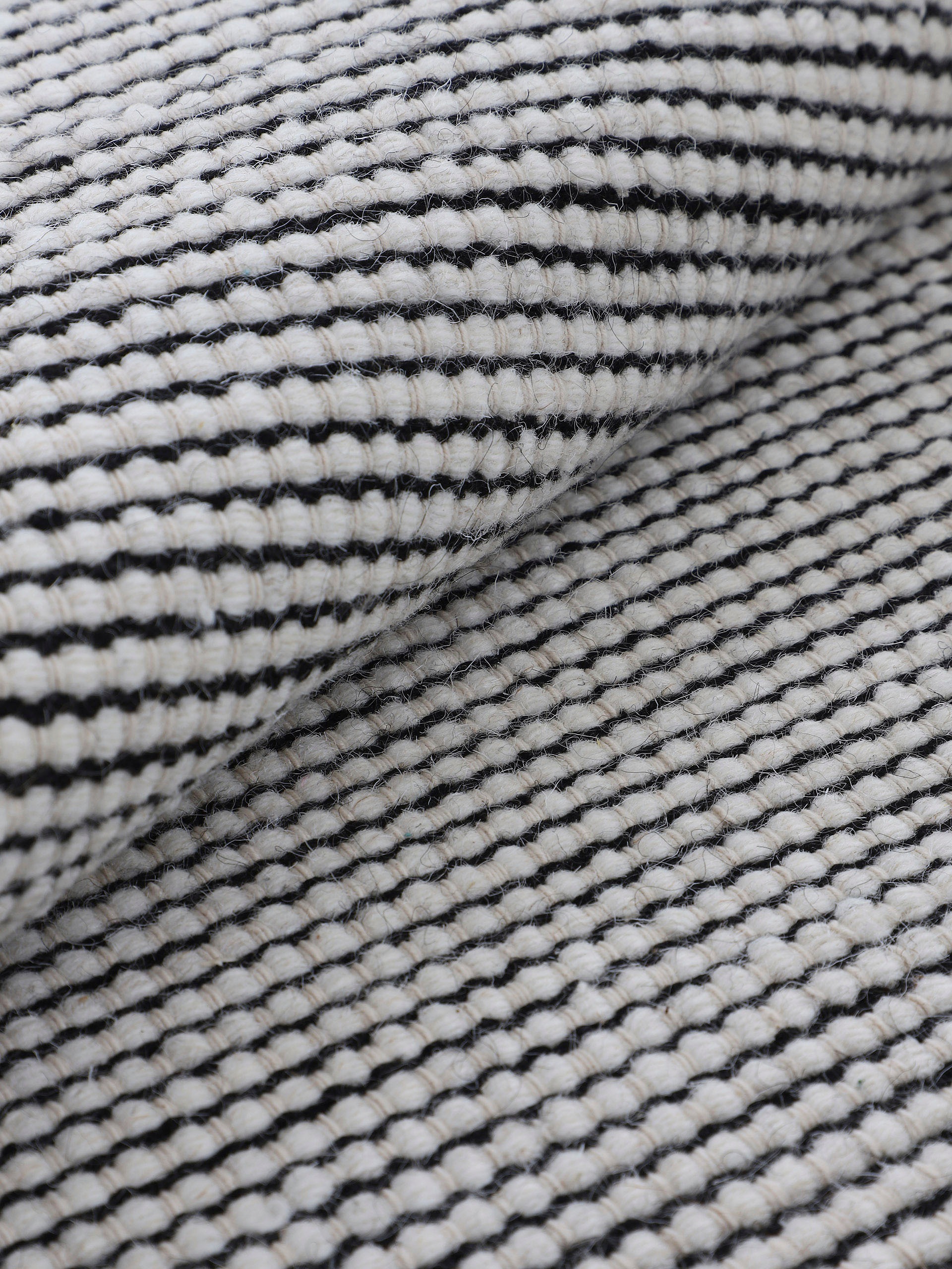 carpetfine Wollteppich »Mona,  auch als Läufer«, rechteckig, 5 mm Höhe, 80% Wolle, Wendeteppich aus Wolle/Baumwolle, Wohnzimmer