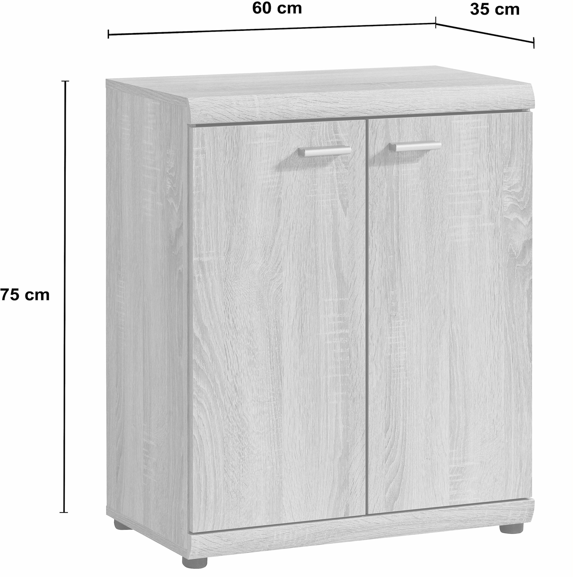 Procontour Sideboard »Sun BESTSELLER!«, (OTTOs Choice), Höhe 74cm, mit variabel verstellbaren Einlegeböden