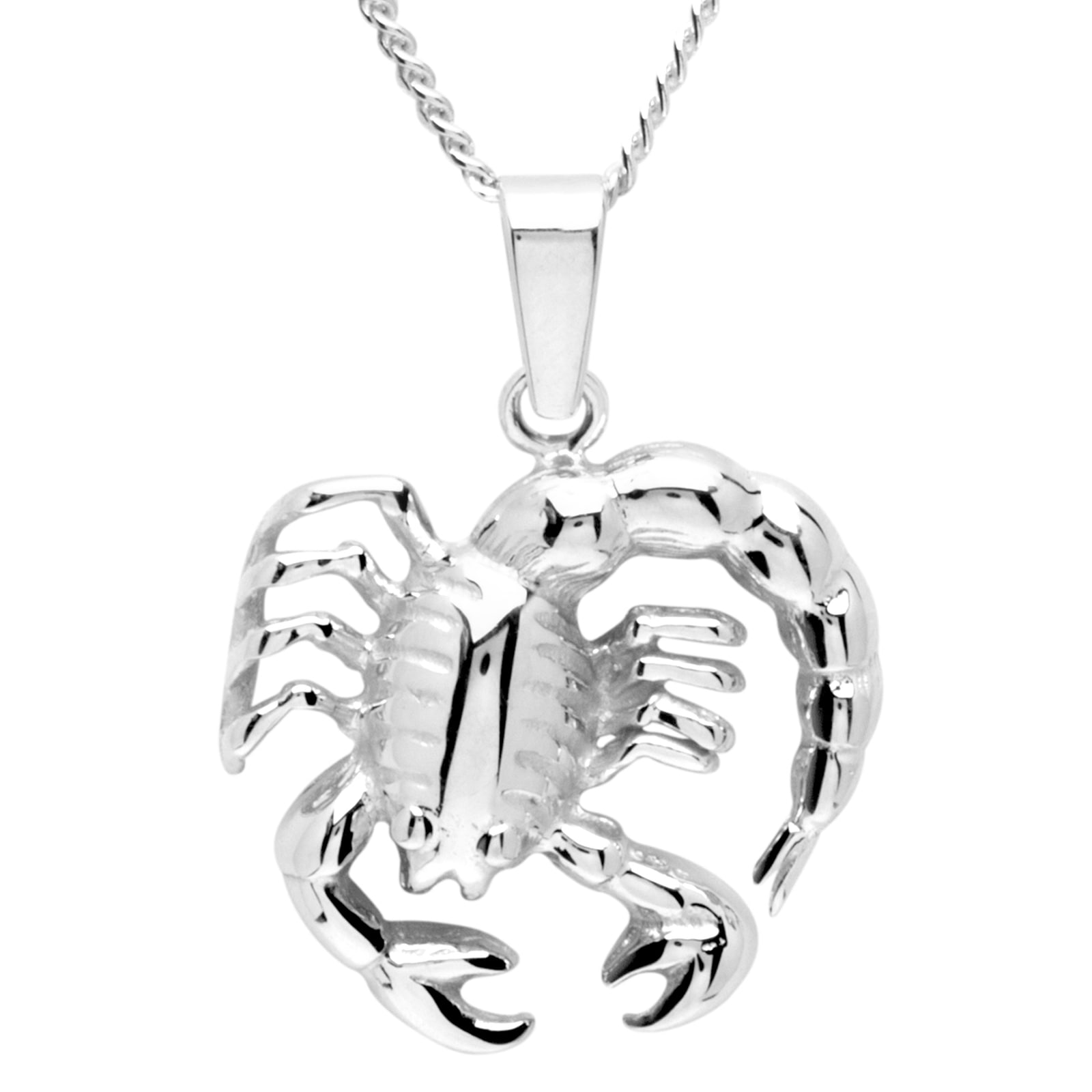 OSTSEE-SCHMUCK Kette und Anhänger Set »- Tierkreiszeichen Skorpion - Silber 925/000 -,«