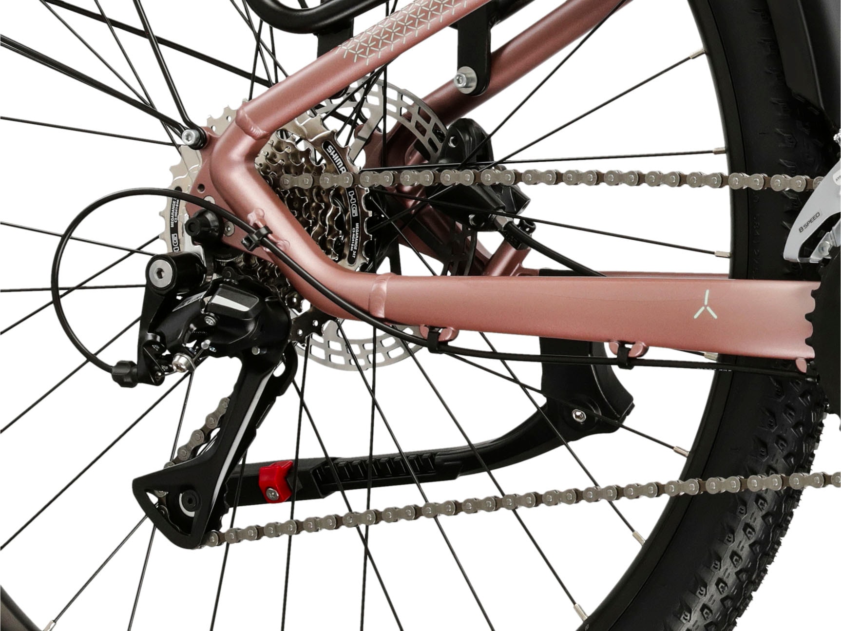 Kross Mountainbike »Damen Hardtail Lea 4.0 EQ« 16 Gang Shimano ACERA M3020 Schaltwerk Kettenschaltung