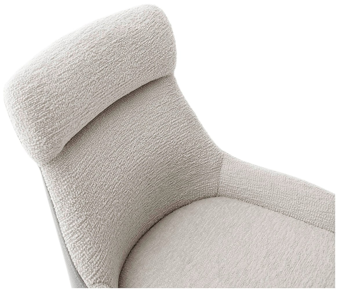 MCA furniture Esszimmerstuhl, Feingewebe, (2er-Set), drehbar 360°, Dreh- & Schwingfunktion, Sitzhöhe ca. 50 cm