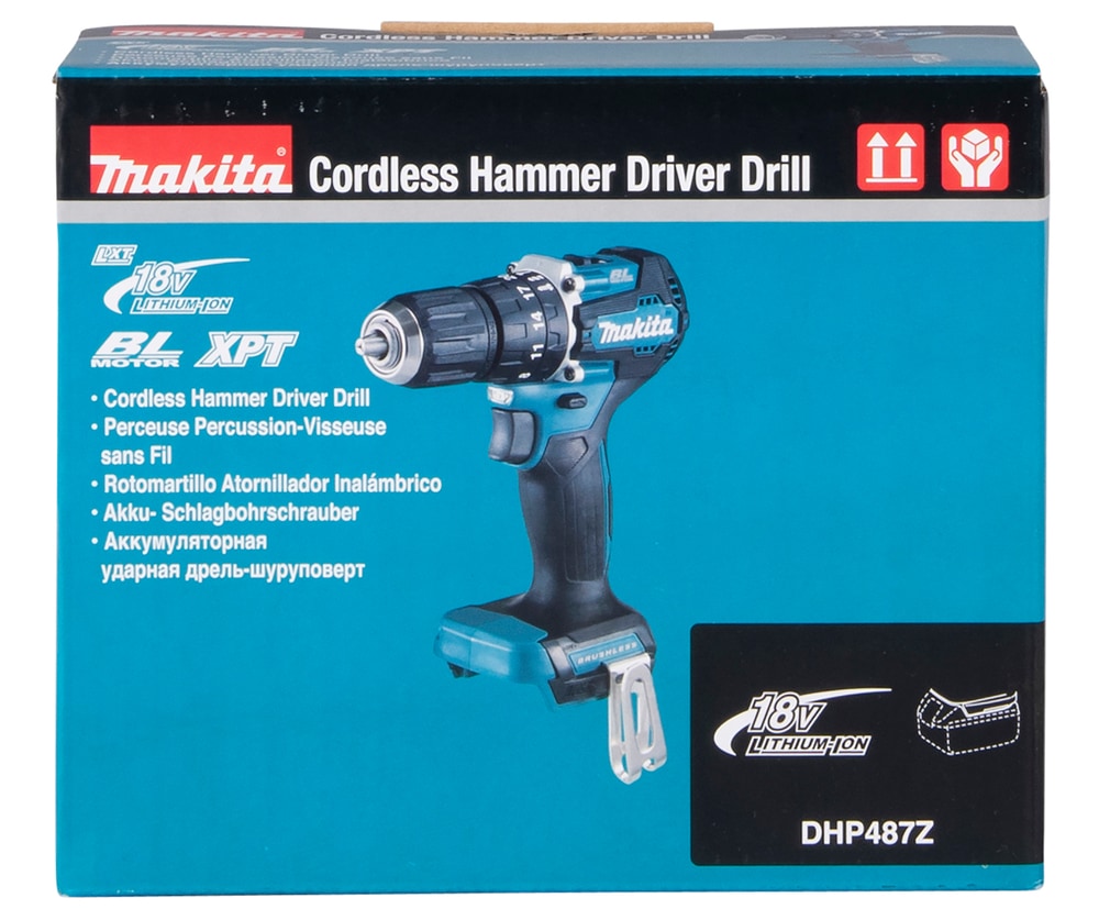 Makita Akku-Schlagbohrschrauber »DHP487Z«, ohne Akku und Ladegerät