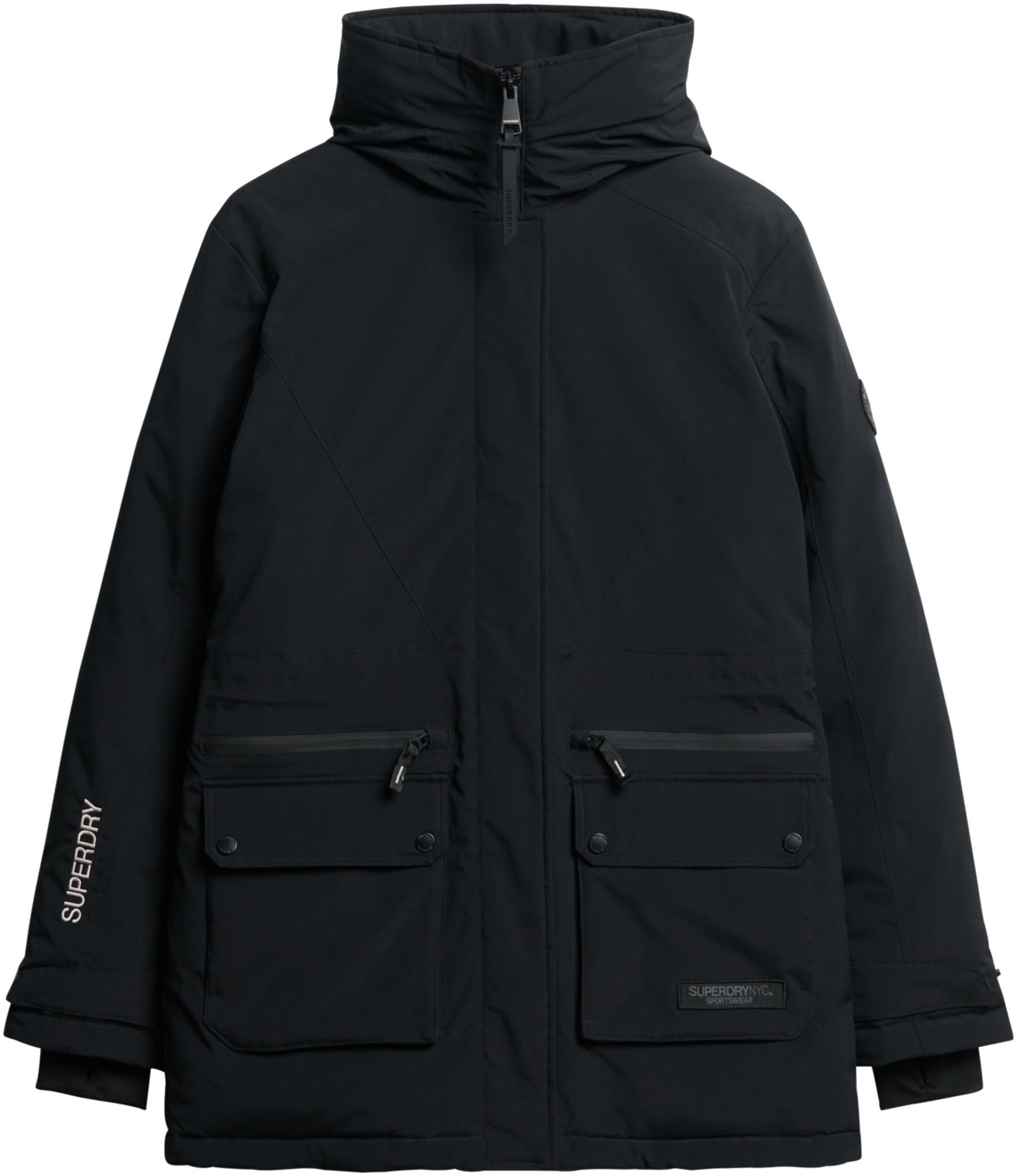 Superdry Steppjacke »CITY PADDED PARKA JACKET«, mit Kapuze