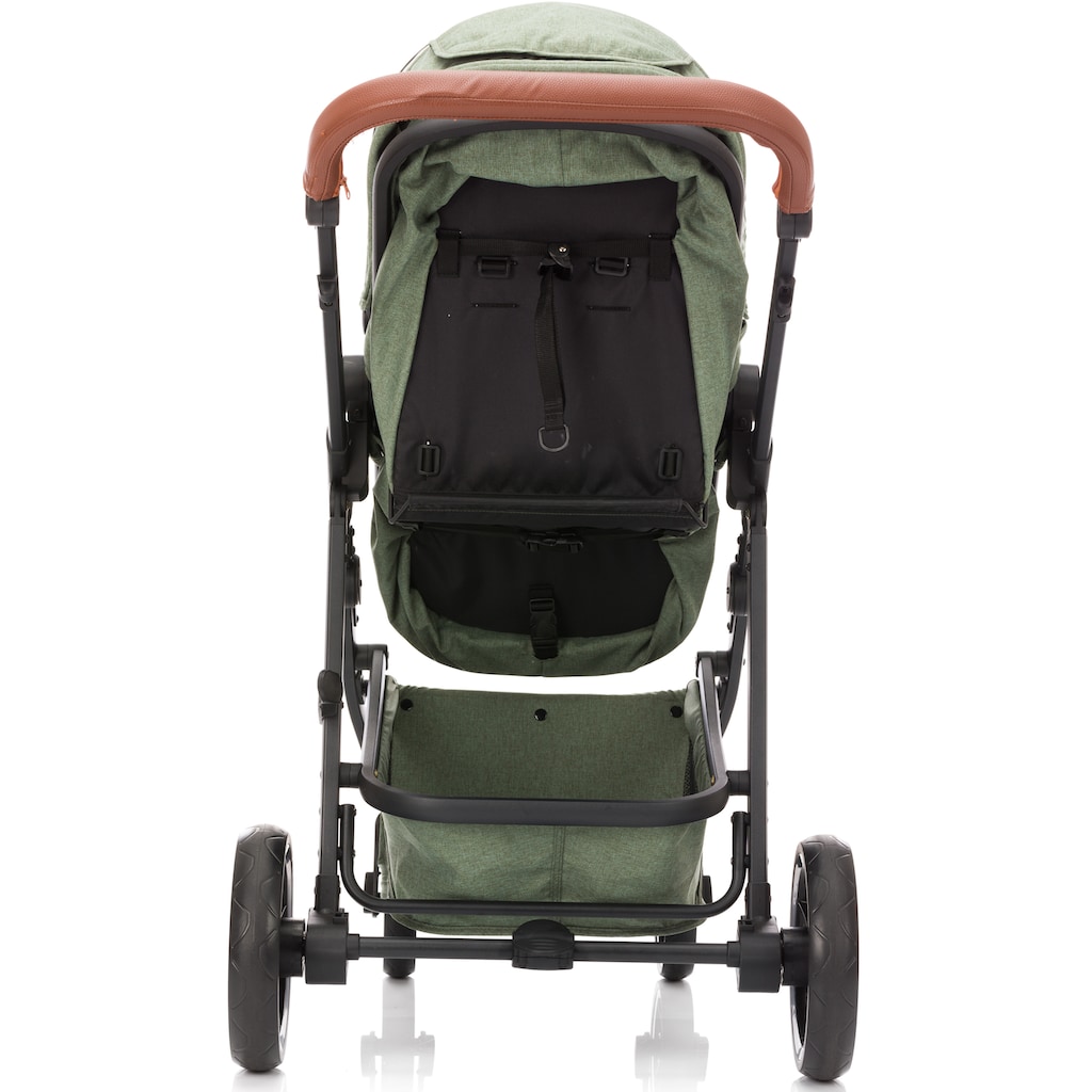 Fillikid Kombi-Kinderwagen »Panther, forest green/melange«, 22 kg