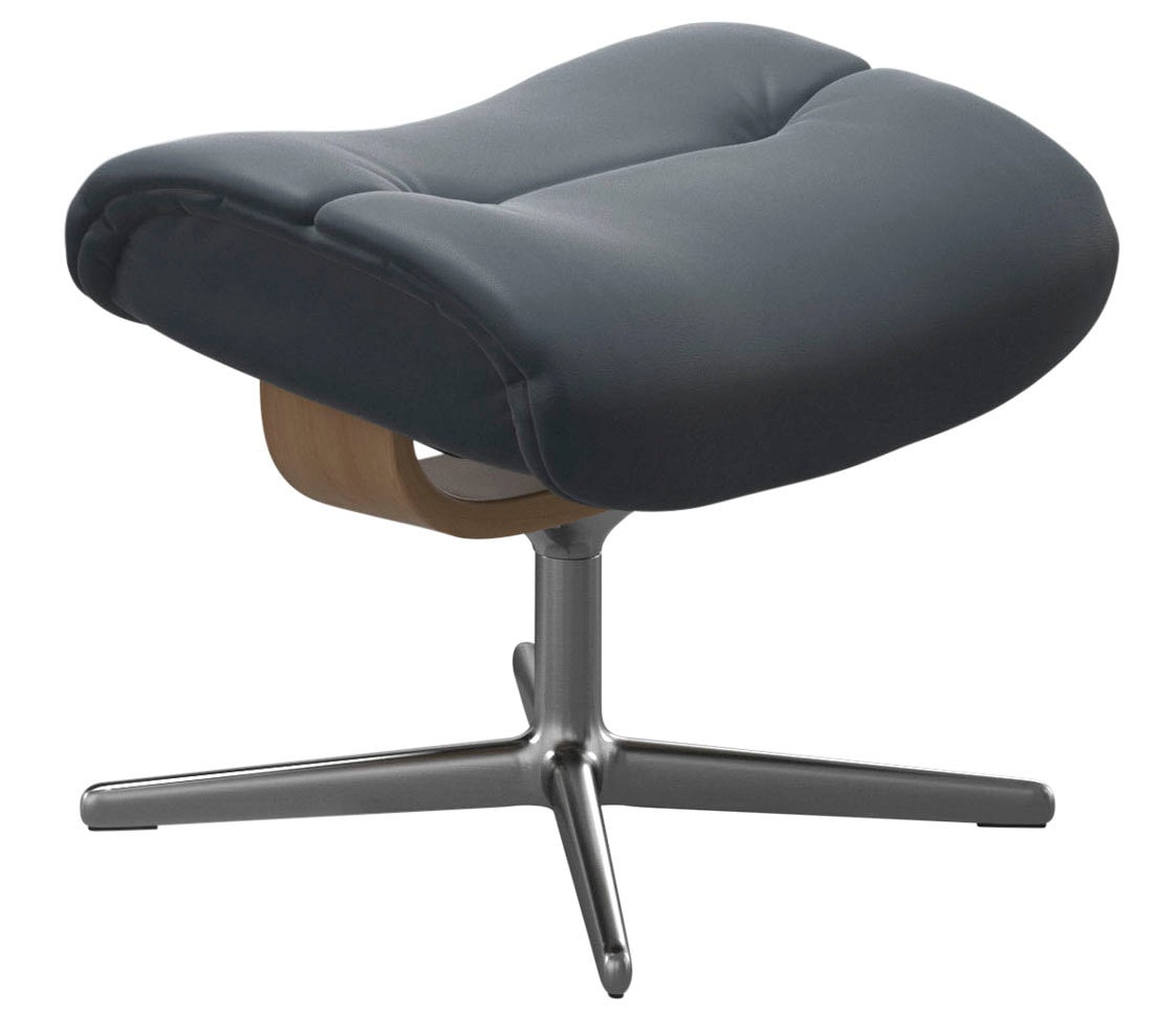 Stressless® Fußhocker »Sunrise« mit Cross Base, Größe S, M & L, Holzakzent Eiche