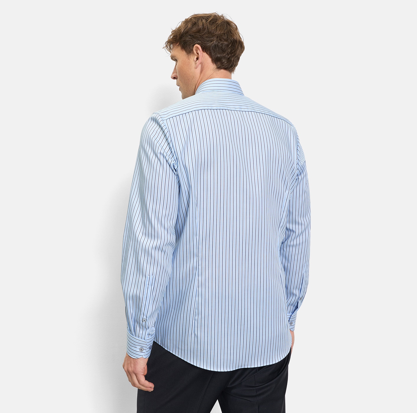 OLYMP Langarmhemd »Level 5« Body fit, Kentkragen, Businesshemd