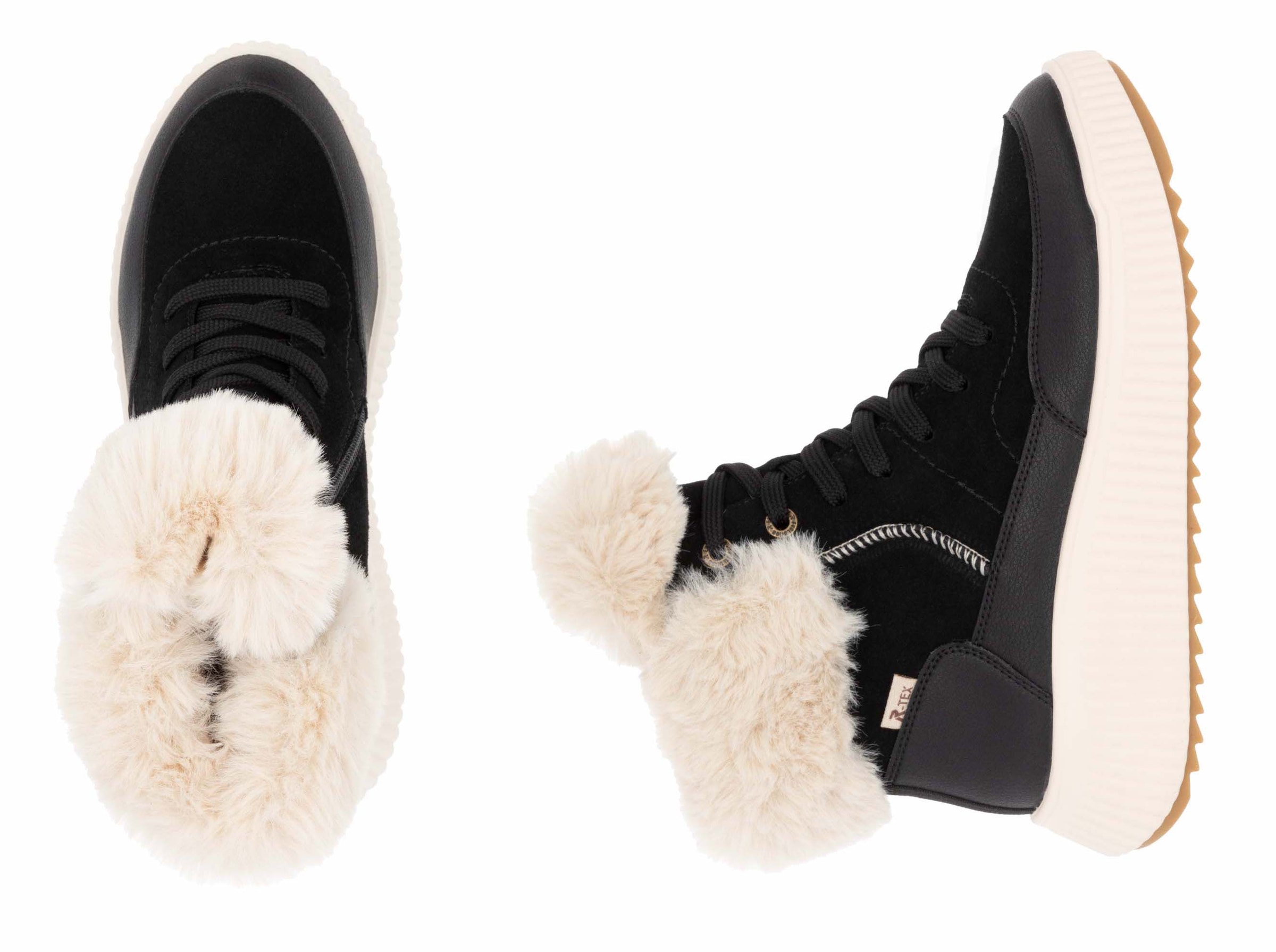 Rieker EVOLUTION Winterboots, Snowboots, Schnürstiefel in schmaler Form
