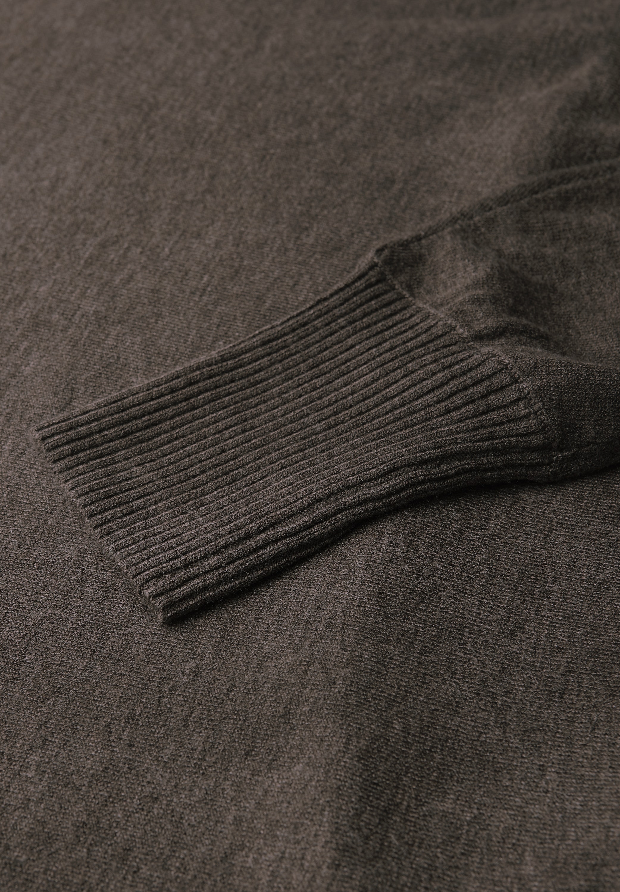 STREET ONE Strickpullover, mit Rippbündchen