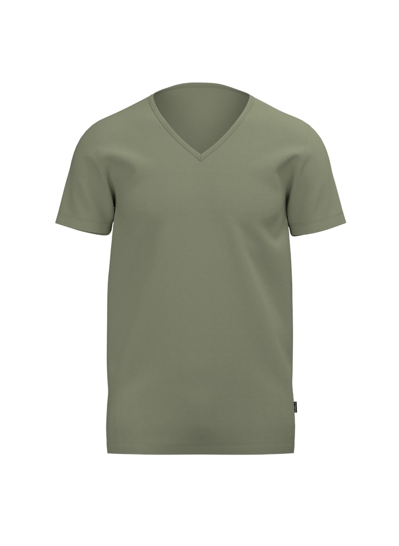 Trigema T-Shirt »TRIGEMA V-Shirt Slim Fit« 1
