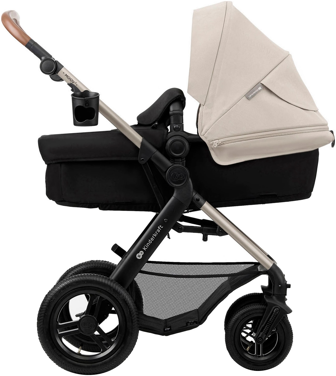 Kinderkraft Kombi-Kinderwagen »MOOV 2 Air 3IN1«, 27 kg, mit Luftreifen
