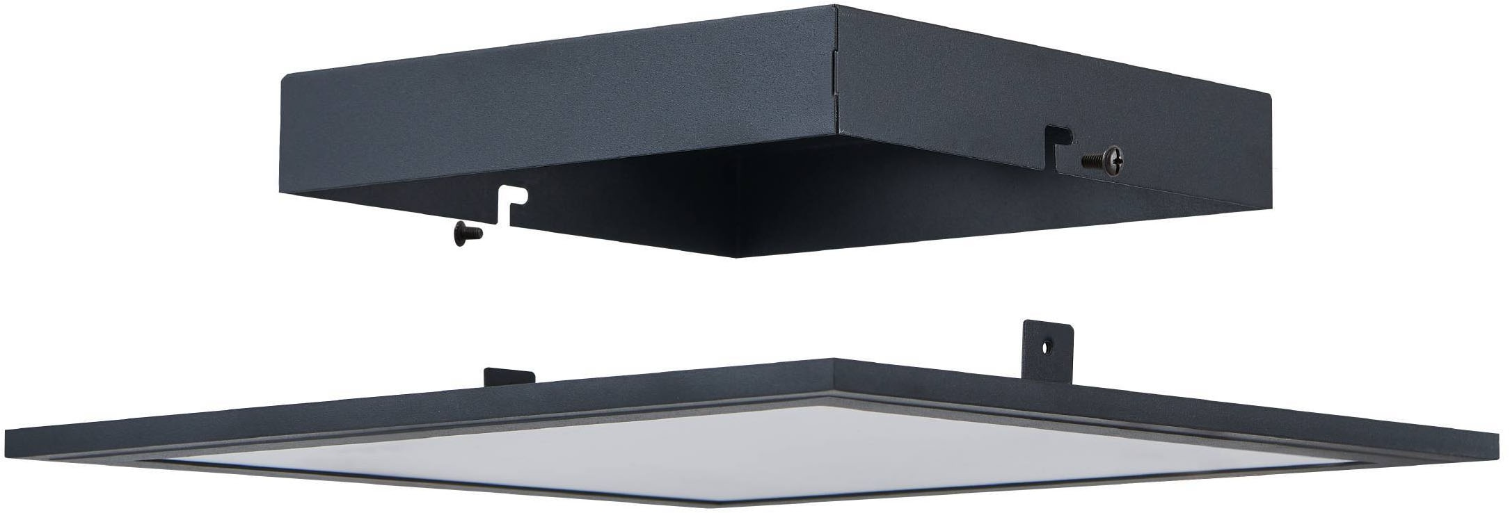 EGLO Deckenleuchte »SALOBRENA-Z« LED-Modul 1 Stk. warmweiß - kaltweiß Disco-Modus, App/Sprachsteuerung Alexa,‎30x30x5cm, exkl. Fernbedienung