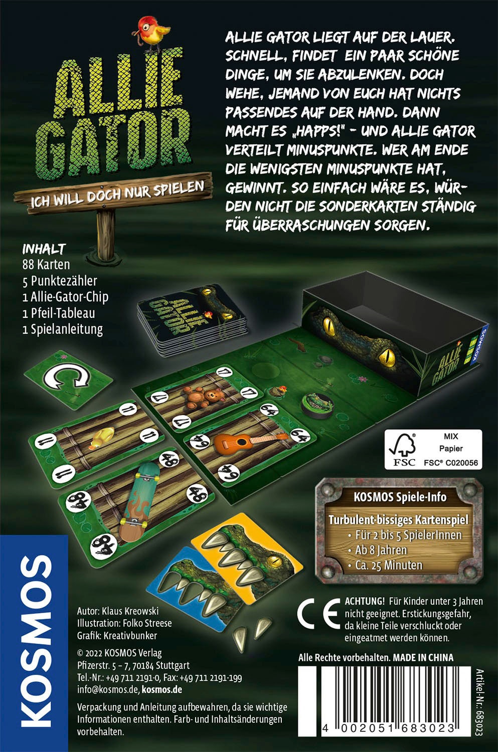 Kosmos Spiel »Allie Gator«